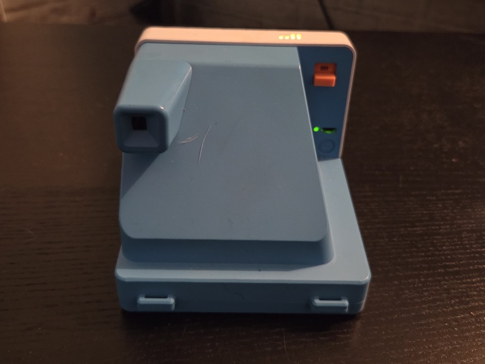 Polaroid One Step 2, Summer Blue, I-Type Camera, Instant Camera TESTED & WORKING