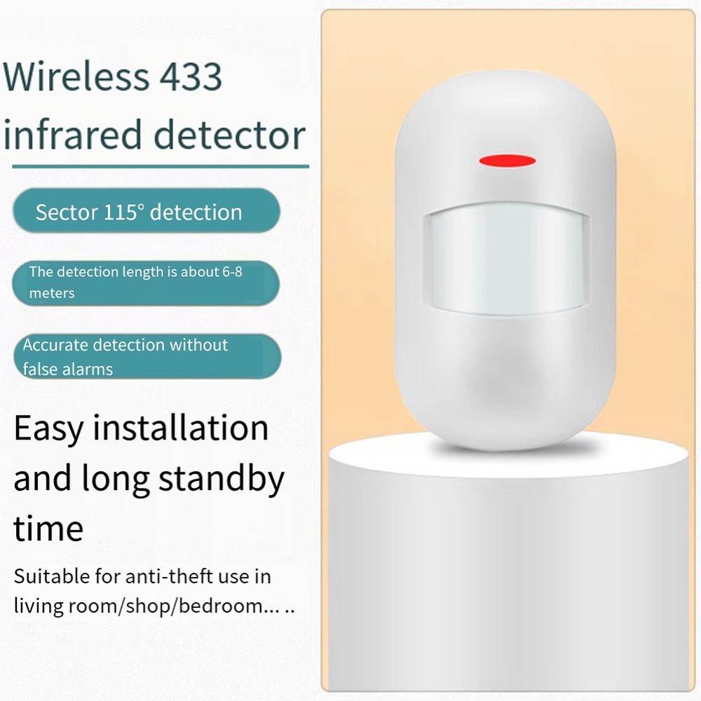 Reliable Wireless Infrared Motion Sensor for Enhanced Security Systems