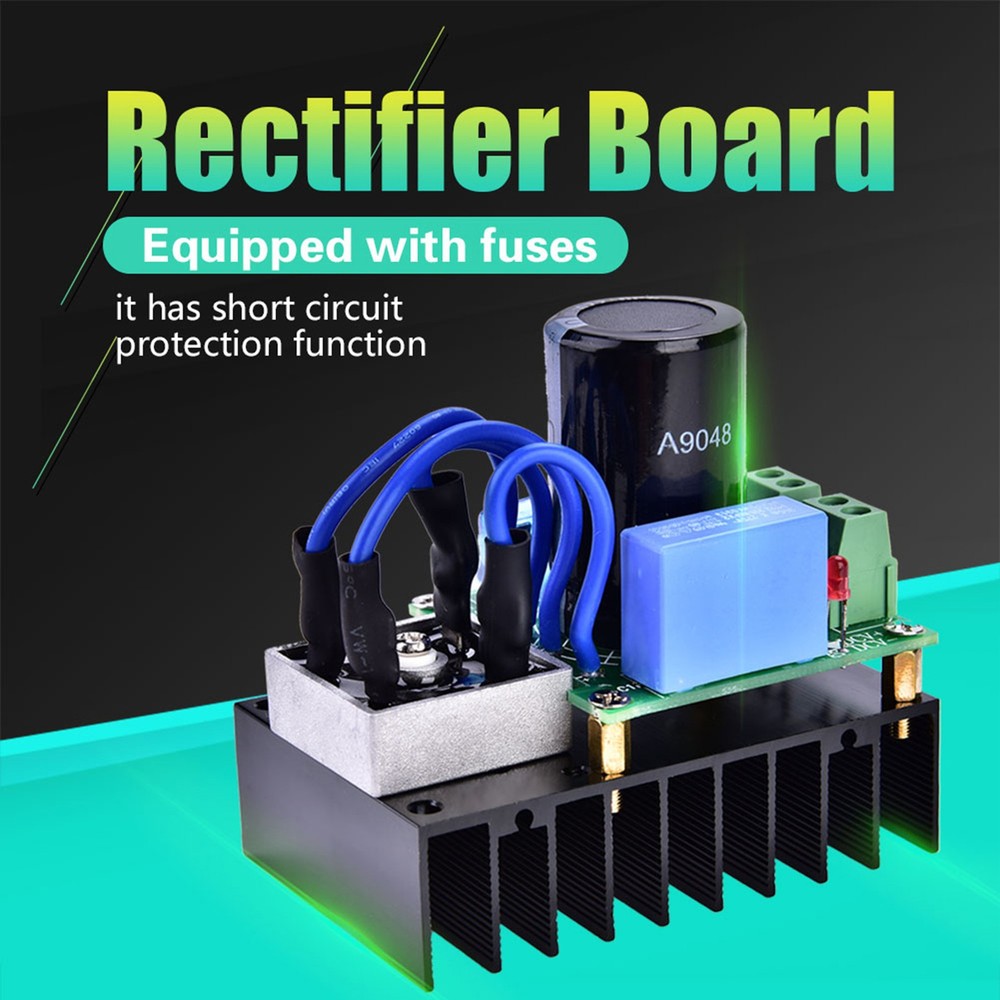 1 Pcs 0-220VAC To 0-311VDC Universal Multiple Protection Rectifier Board Module