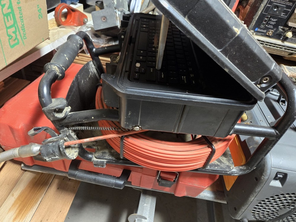 Drain Gear Sewer Inspection Camera  No Power Adaptor And MISSING  A key