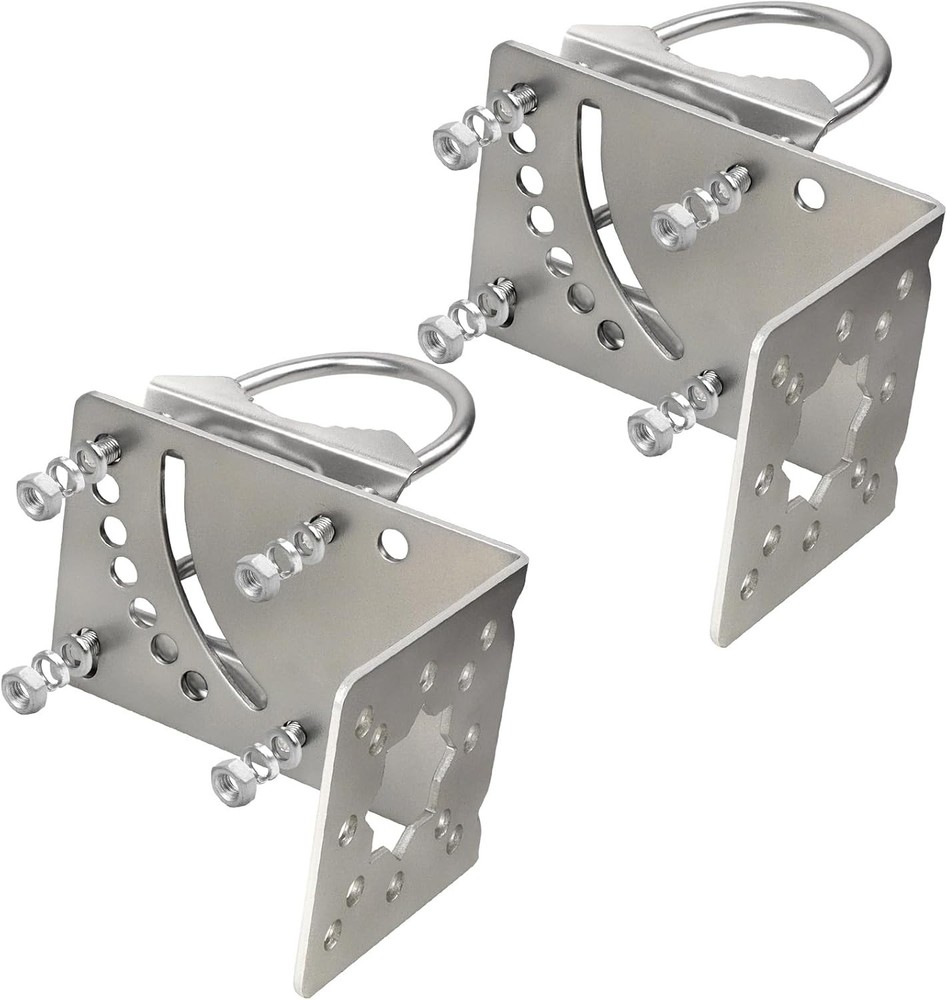 Heavy-Duty Antenna Mount Bracket Set – Adjustable & Weather Resistant, 2PCS