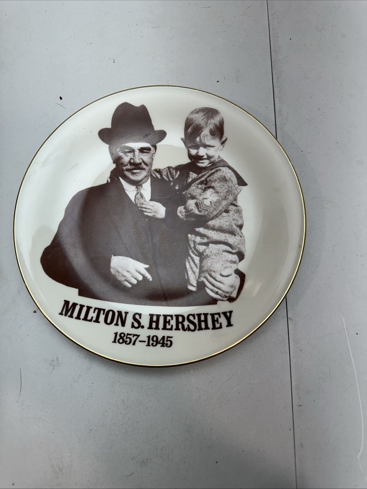 Milton S Hershey Commemorative Plate