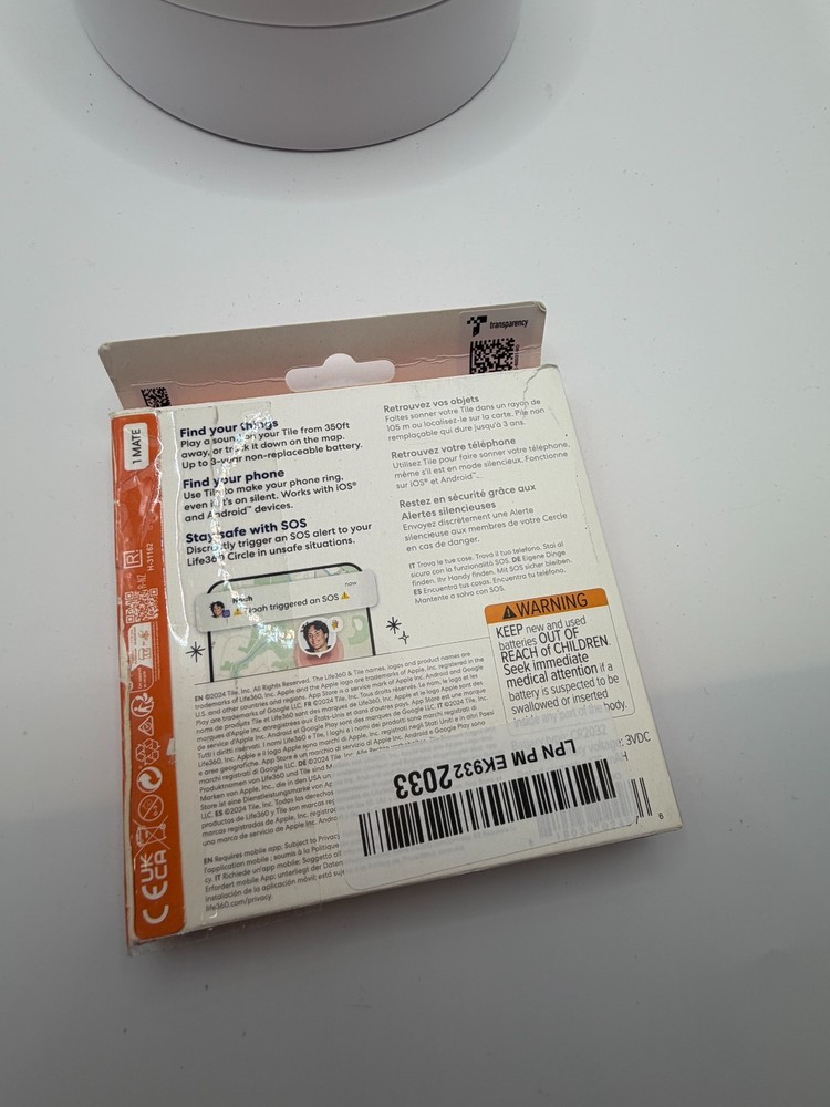 Tile Performance Bluetooth Tracker Item Locator Finder
