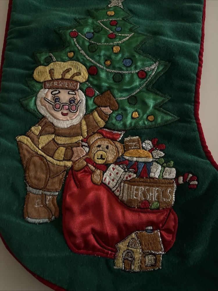 Hershey's Chocolate Christmas Stocking 18” Tree Bear