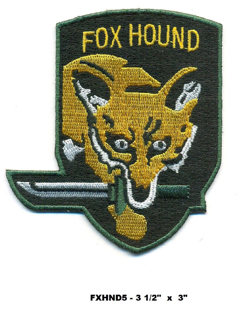 Foxhound Patch For Uniforms - FXHND5