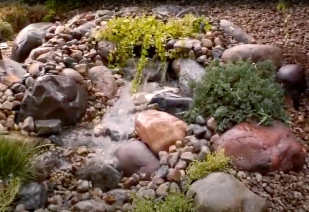 Pondbuilder PB1373 Mini Cascade Pondless Waterfall Kit w/Spillway-water feature