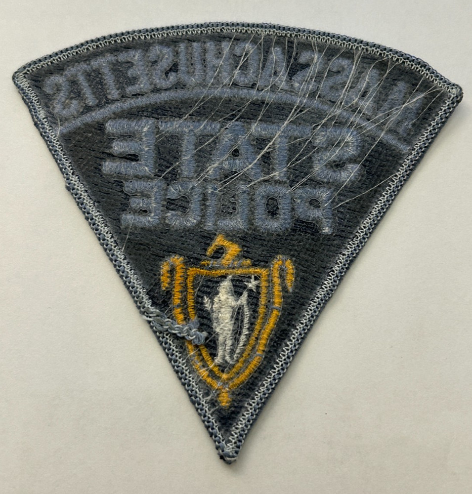 Massachusetts State Police Felt Background Patch Unused