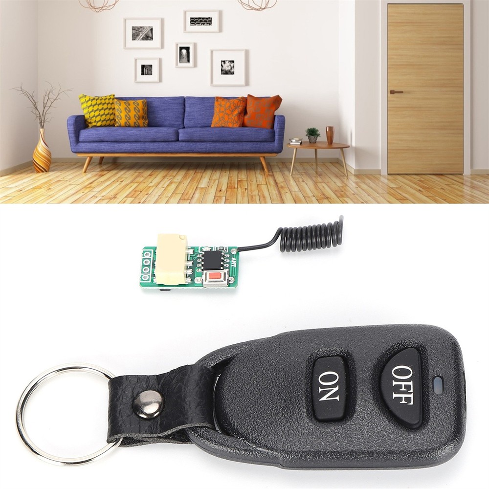 Wireless Door Remote Control Module 12V Long Range Remote Transmitter Receiver