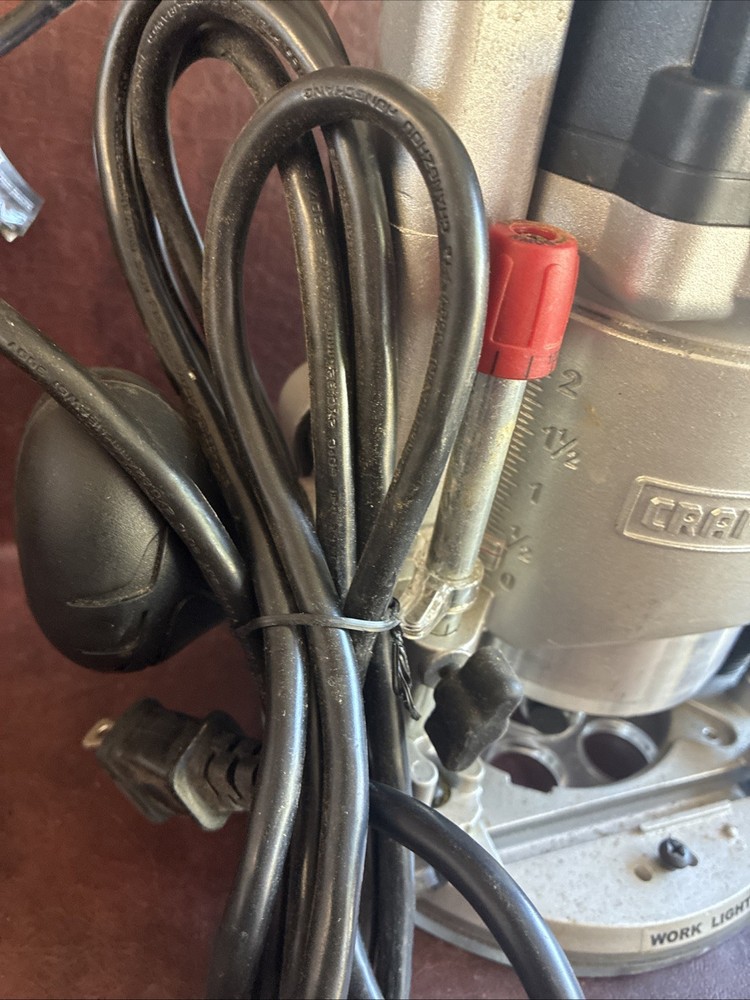 Craftsman 320.27666 Variable Speed Plunge Router