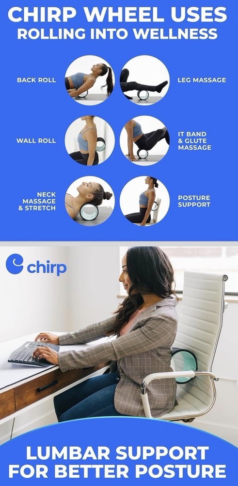 Chirp Foam Roll Wheel 6 Inch Diameter