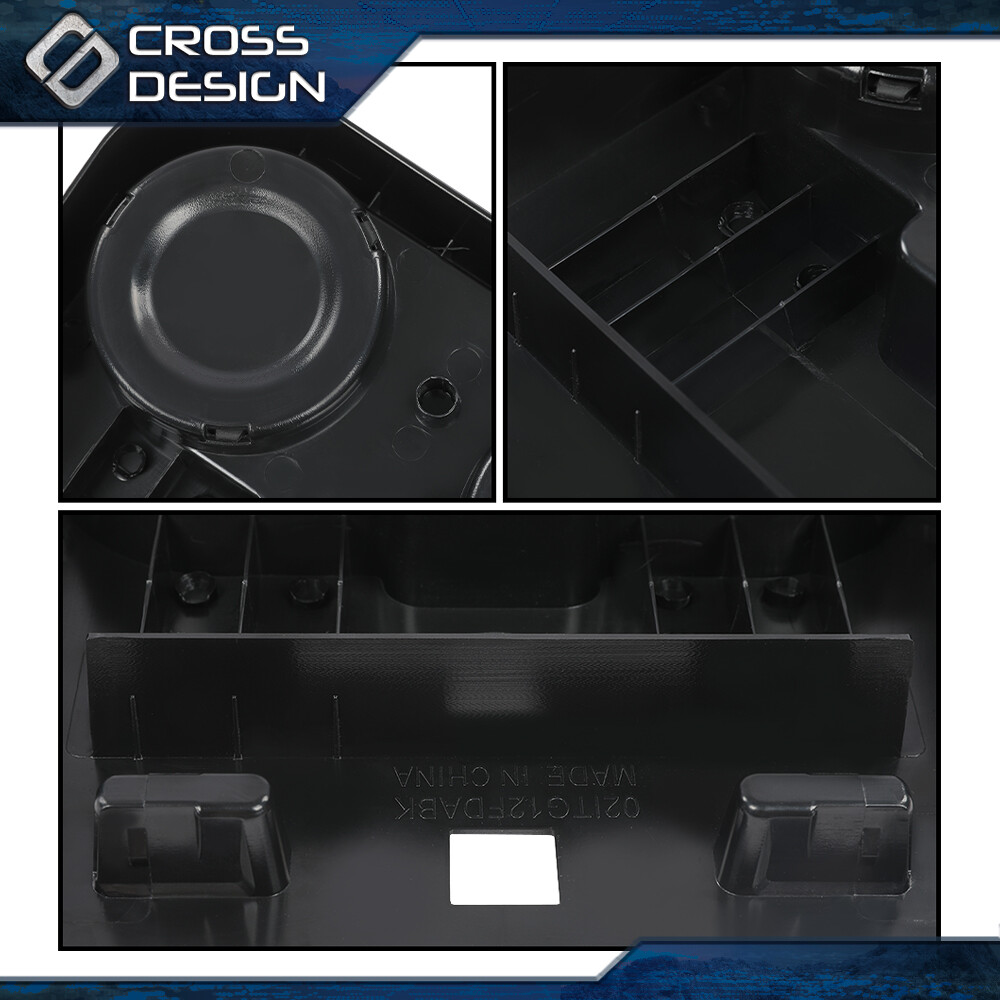 Center Cup Holder Fit For 2015-2020 Ford F150 Super Duty Under Front Bench Seat