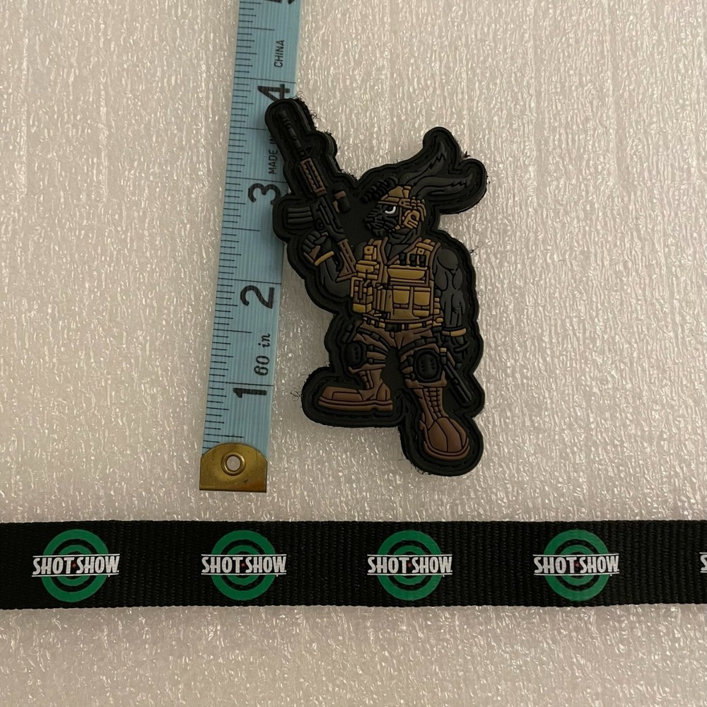 Tactical Rabbit PVC Morale Patch Shot Show 2022