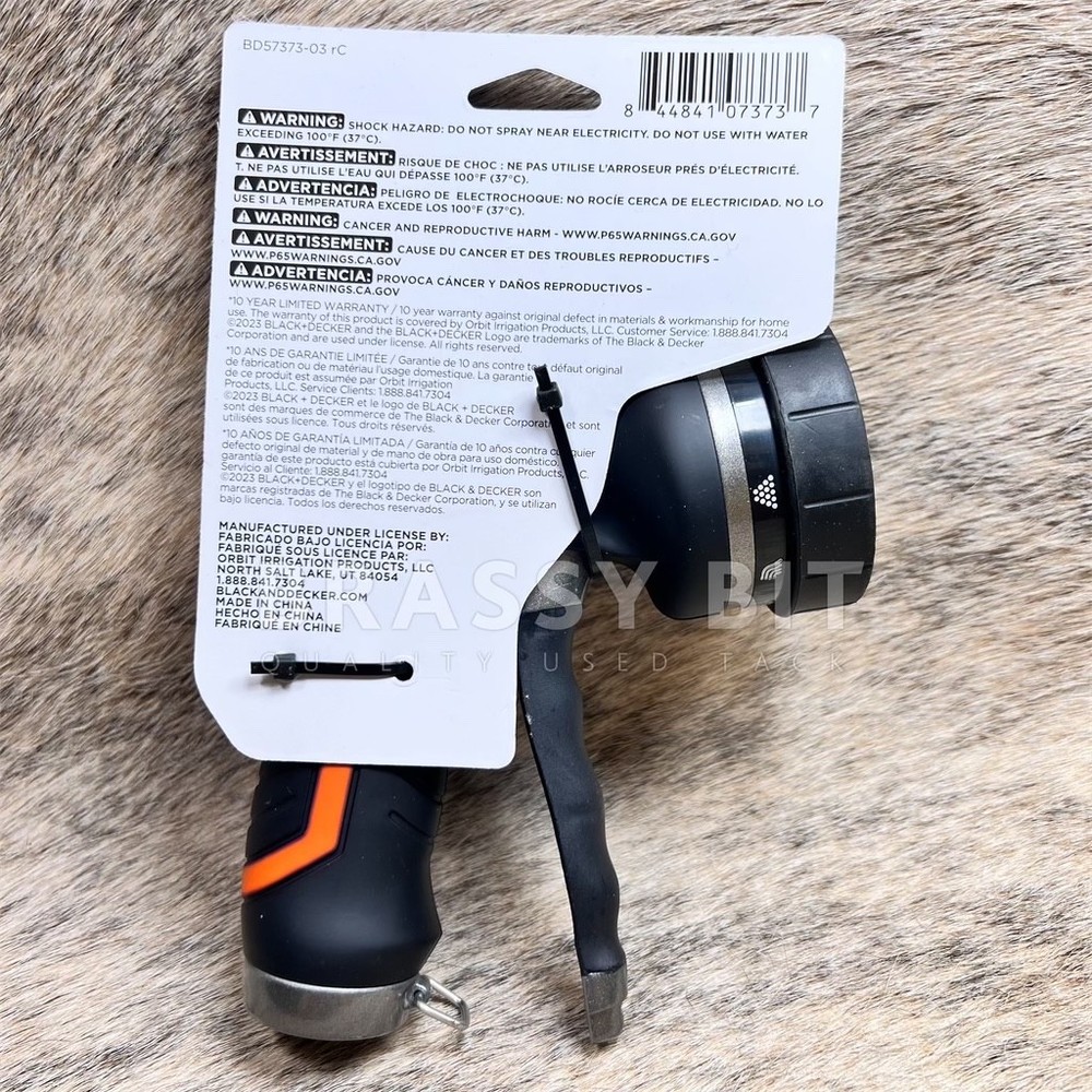Black & Decker Heavy Duty Hose Trigger Nozzle