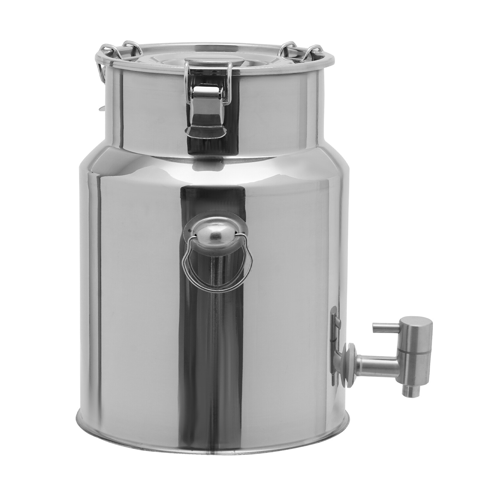 Beverage Drink Dispenser 304 Stainless Steel Milk Can Milk Transport Barrel