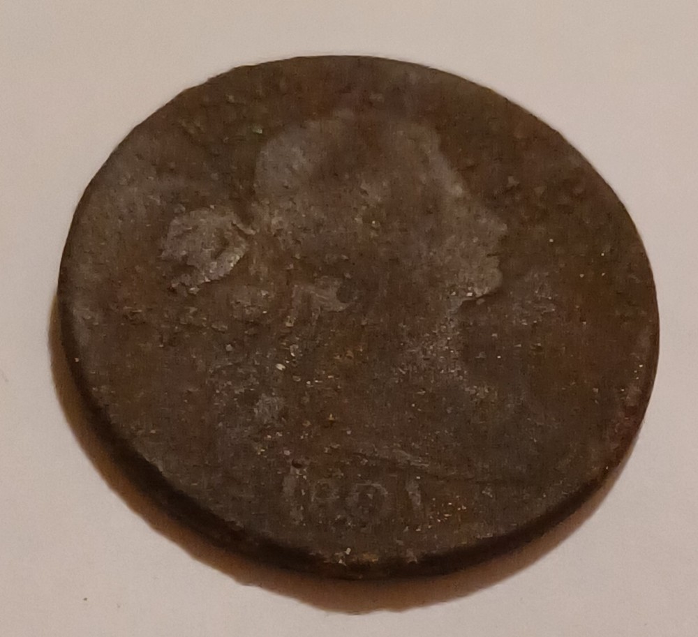 1801 1c Draped Bust Large Cent
