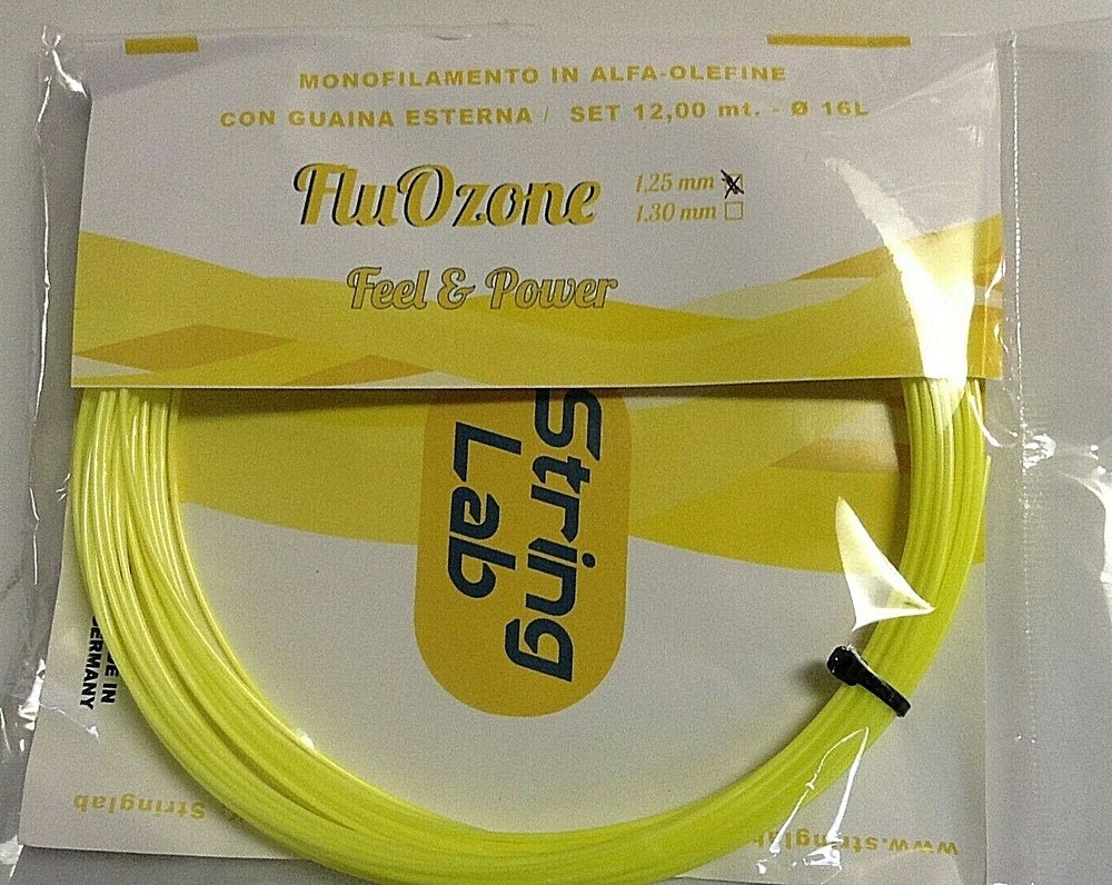 String Lab FluOzone 1.25 Tennis String