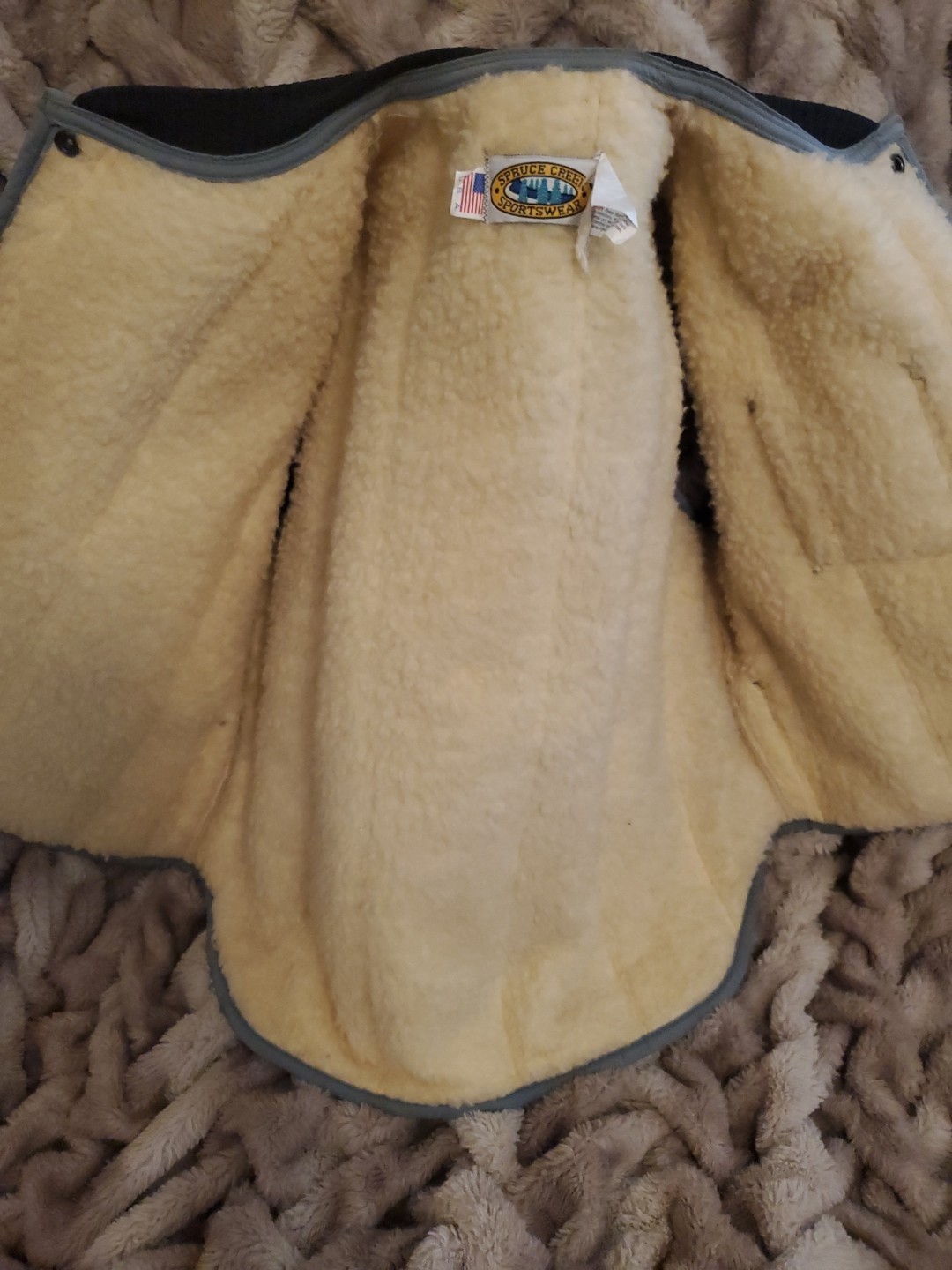 Vintage PECO Philadelphia Electric Company Maintenance Division Work Vest 85