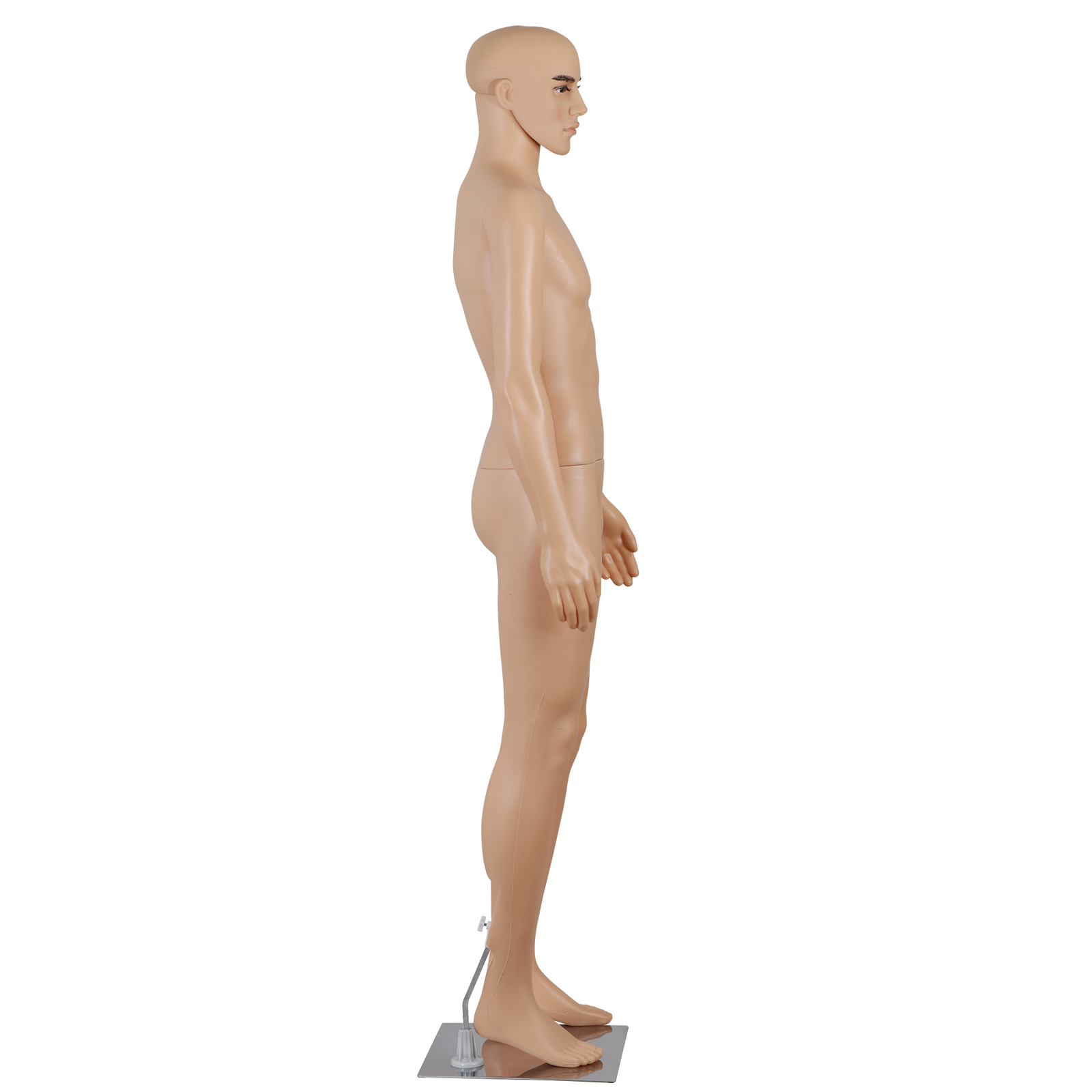 Male Mannequin Full Body 71 inch High Realistic Clothing Mannequin with Base