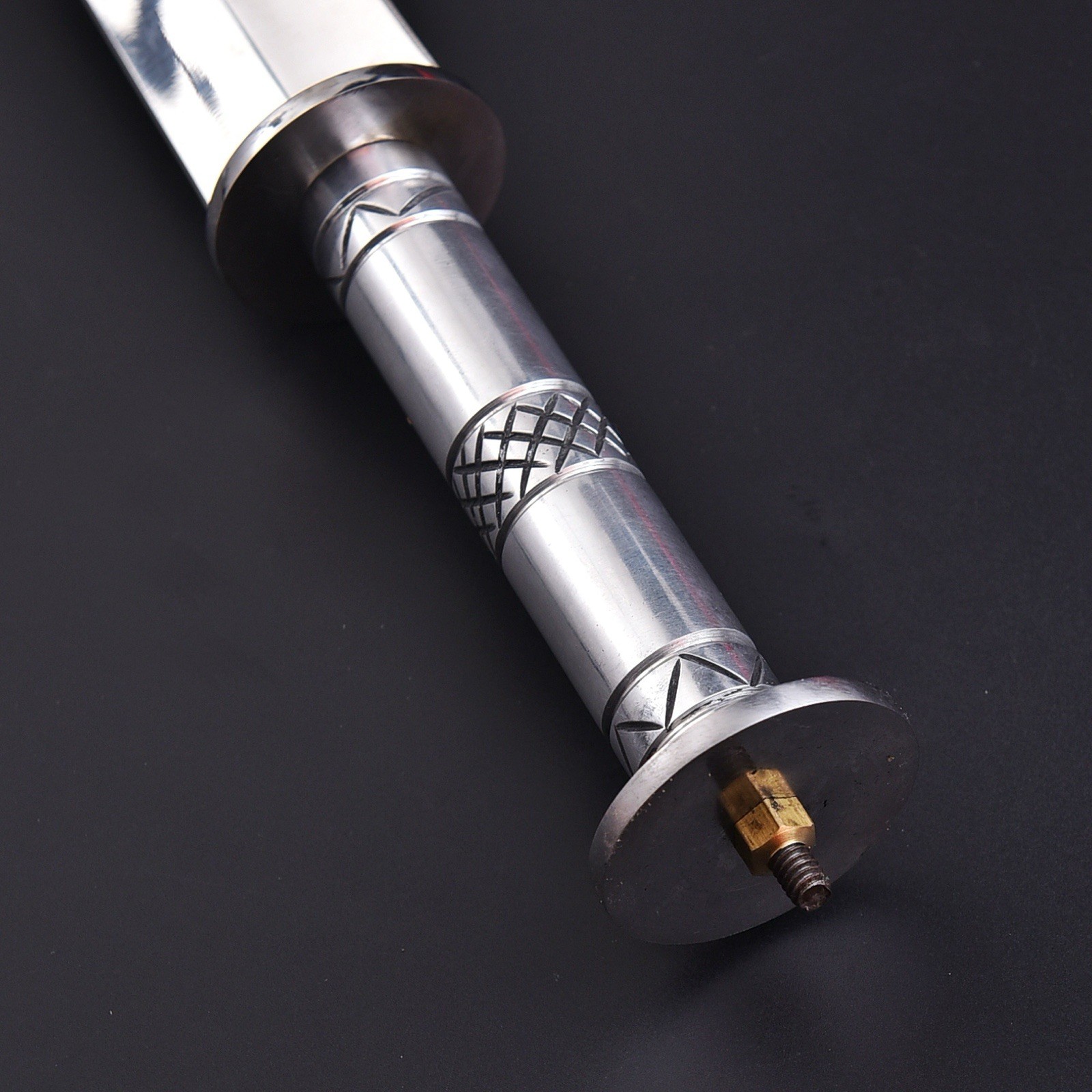 European Double Edge Sword dirk-style fighting blade With Leather Sheath