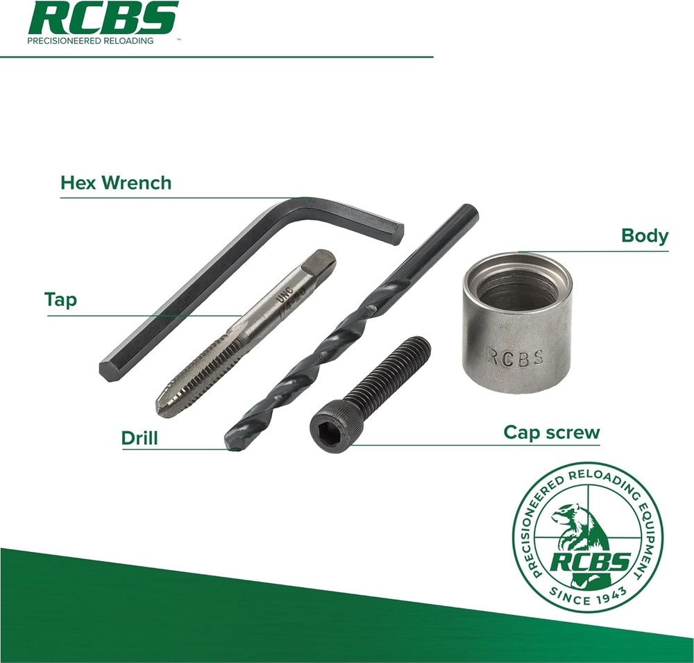 RCBS Stuck Case Remover Kit, Complete Kit for Removing One Size, Multicolor