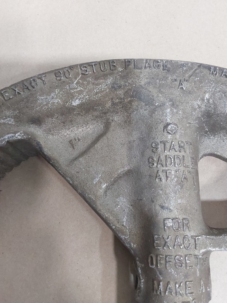 Appleton Manual EMT Electrical Conduit Pipe Bender Used