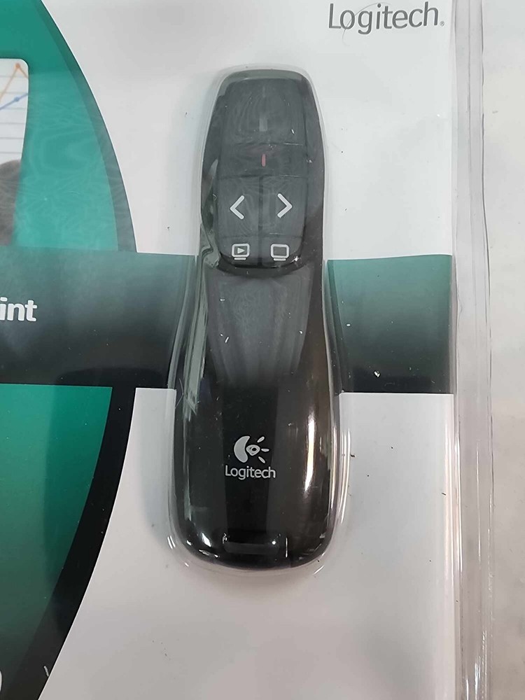 Logitech R400 Presenter Remote Control & Red Laser Pointer - Brand New Sealed