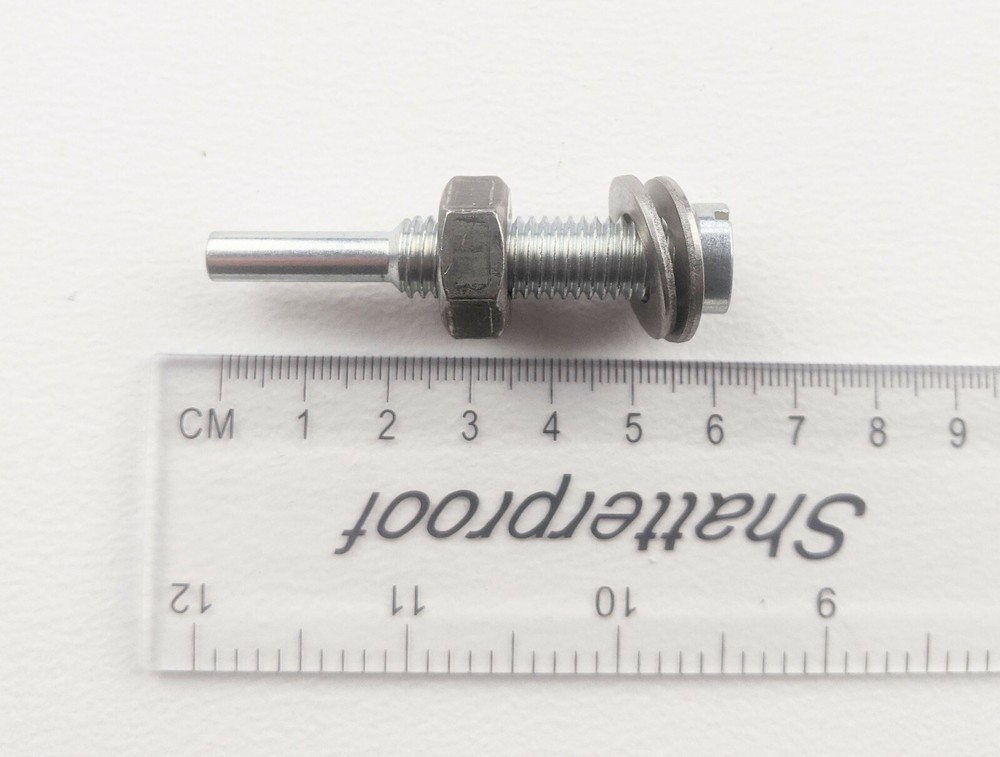 Mop Wheel Adaptor Straight 6mm Shank - 10mm