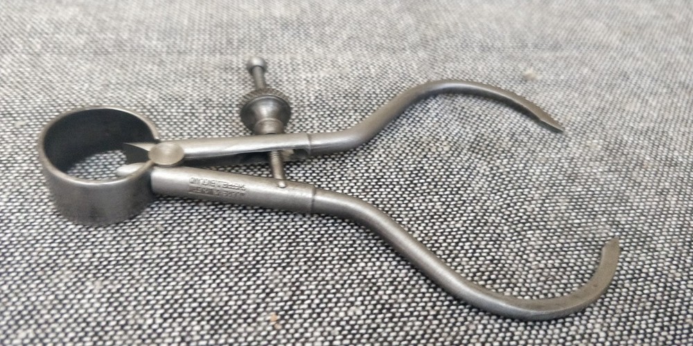 MINI MOORE & WRIGHT Outside Caliper TOOLMAKERS Round Legs; 3.0” Size