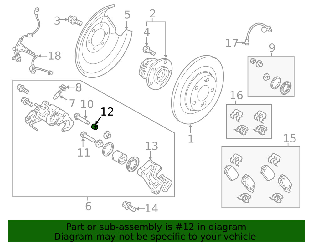Genuine Mitsubishi Bushing 4605B679