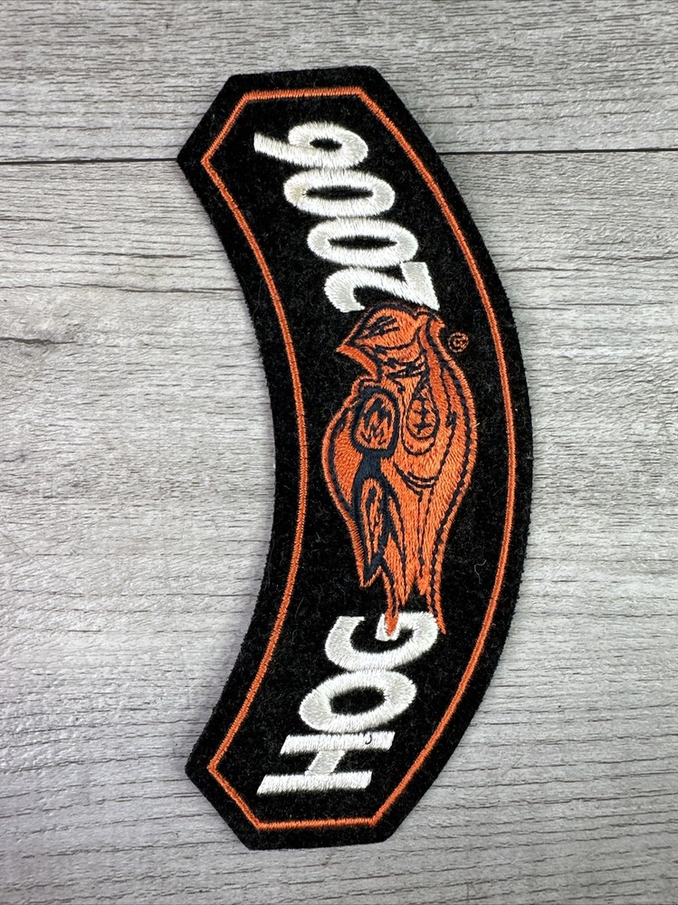 2006 Harley Owners Group HOG Rocker Motorcycle Biker Patch
