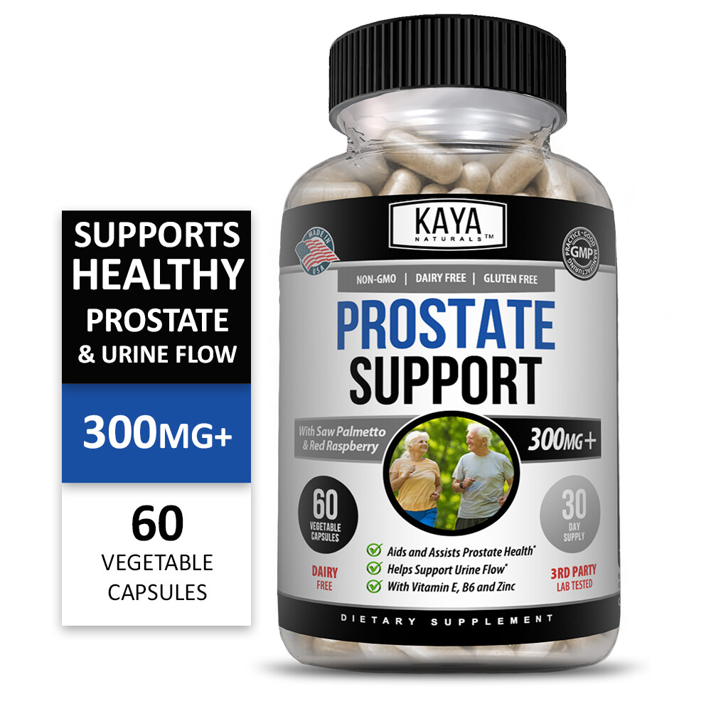 (2 Pack) Prostate Support - Reduce Frequent Urination, Stamina supplement 60ct