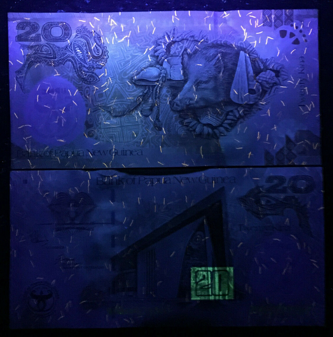 Papua New Guinea 20 Kina Year 2008 Banknote World Paper Money UNC Currency
