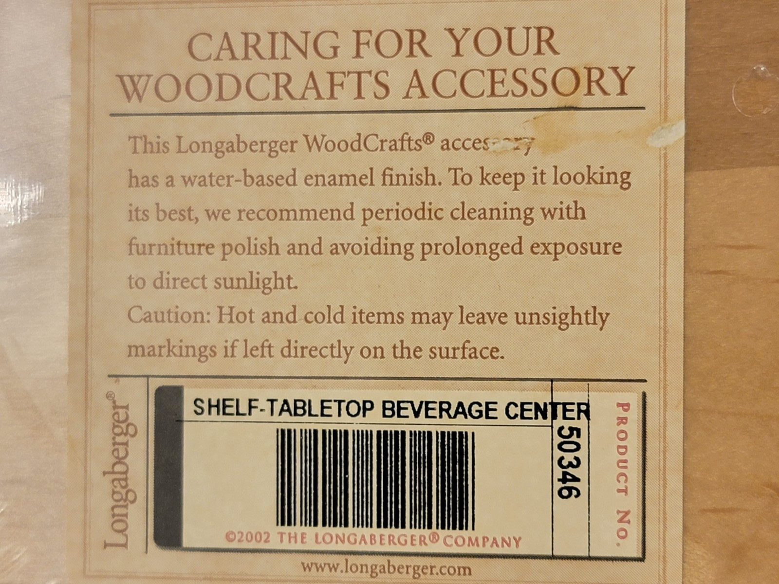 LONGABERGER Wrought Iron Wine Rack Beverage Center NEW Woodcrafts Shelf sealed