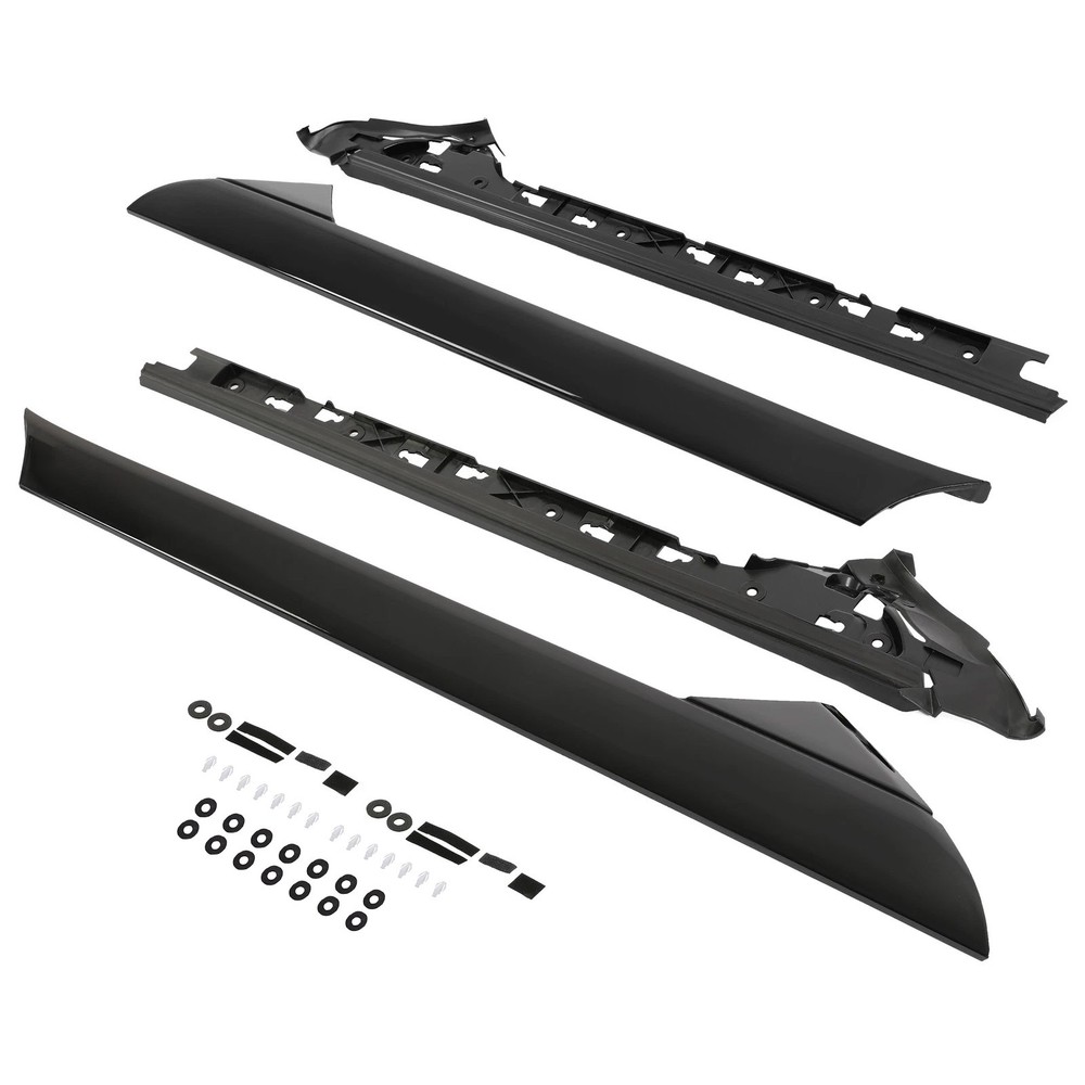 For Ford Explorer 11-2019 Left Right Side Windshield A-Pillar Molding Trim 4Pcs