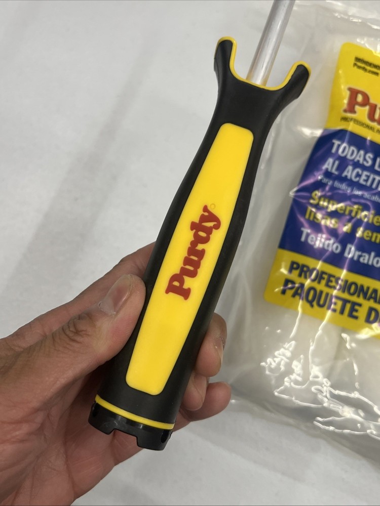 Purdy 9” Paint Roller Frame & 3pk White Dove Rollers Set & 2pk 3/4 Core Rollers