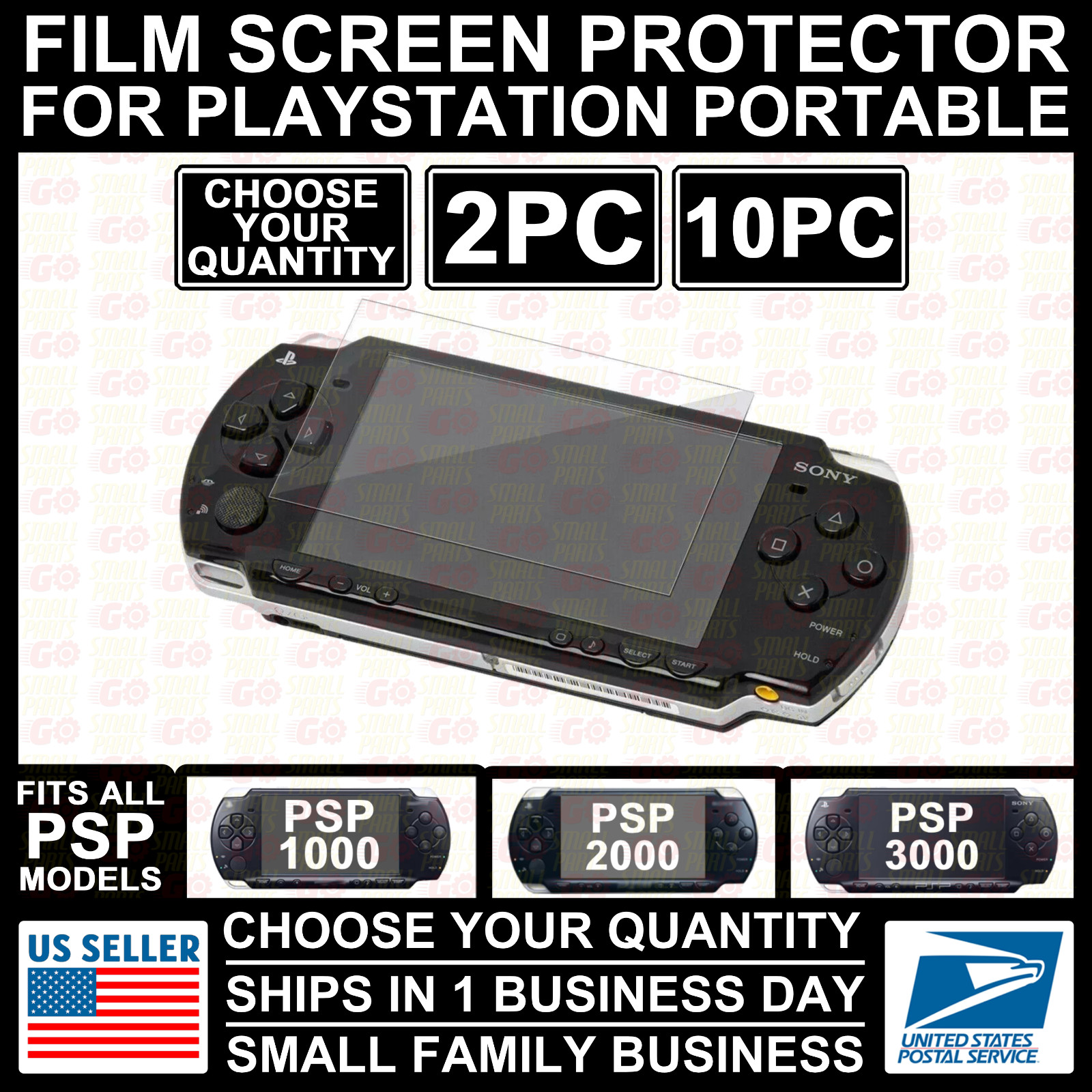 FILM LCD Screen Protector for PlayStation Portable PSP 1000/2000/3000 Console