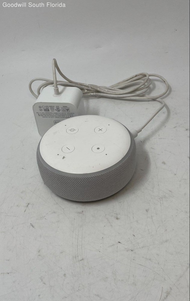 Amazon Echo Dot Model D9N297 3rd Generation White Alexa Smart Speaker Not Tested