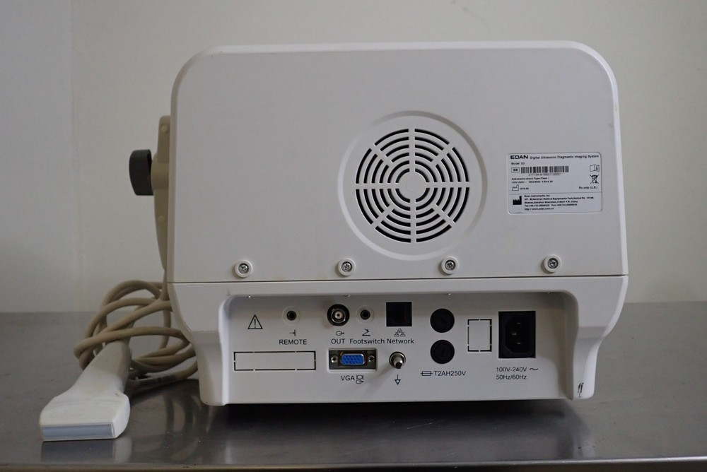 Edan D3 Digital Ultrasonic Diagnostic Imaging System w/ L741 Linear Array Probe