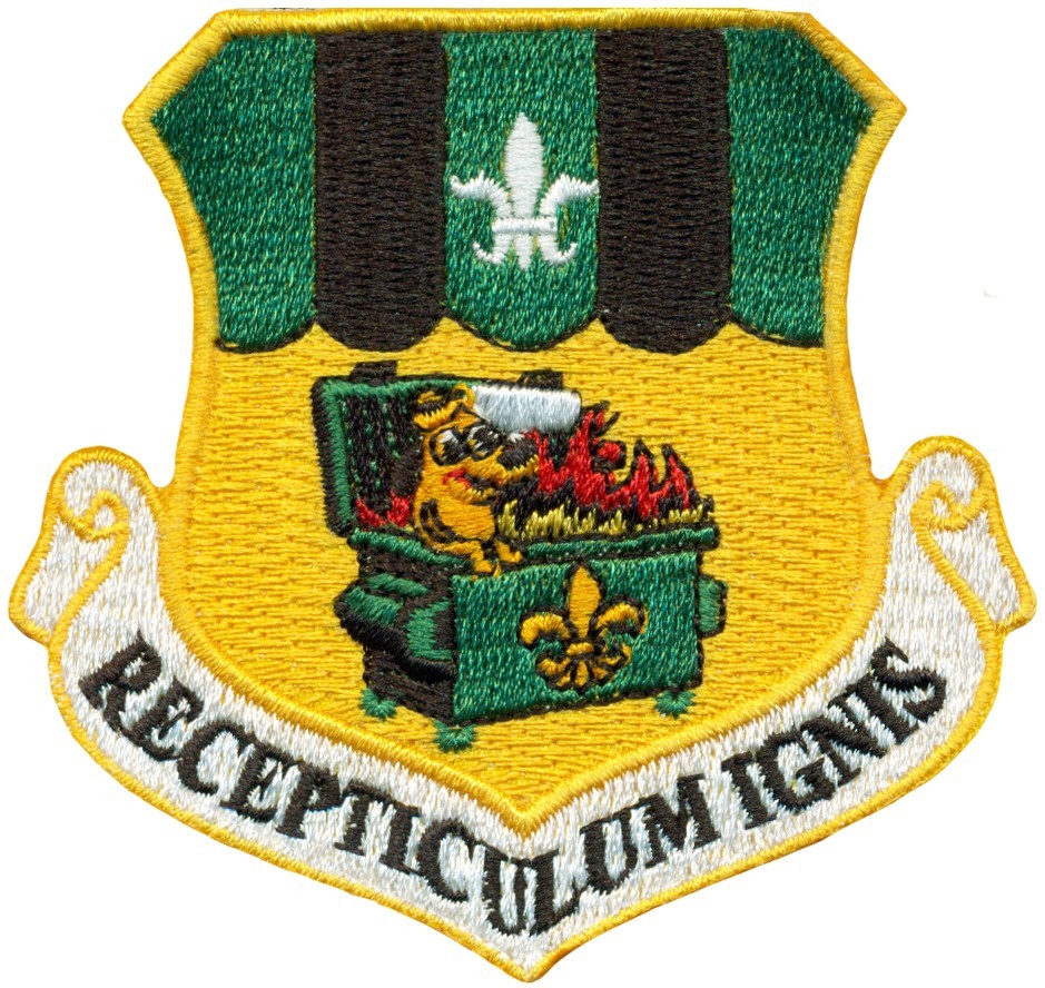 USAF 2d BOMB WING – DUMPSTER FIRE – MORALE PATCH