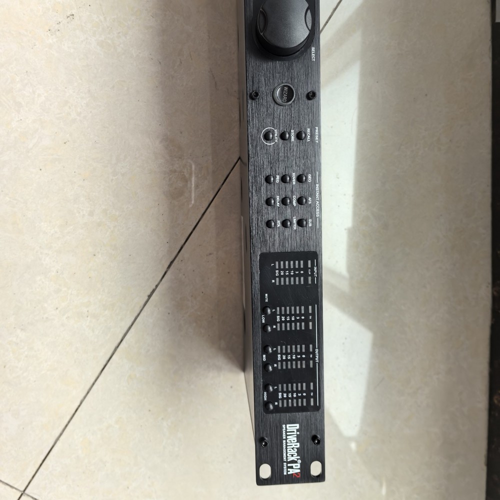 New dbx PA2 DriveRack Complete Loudspeaker Management System-PA2