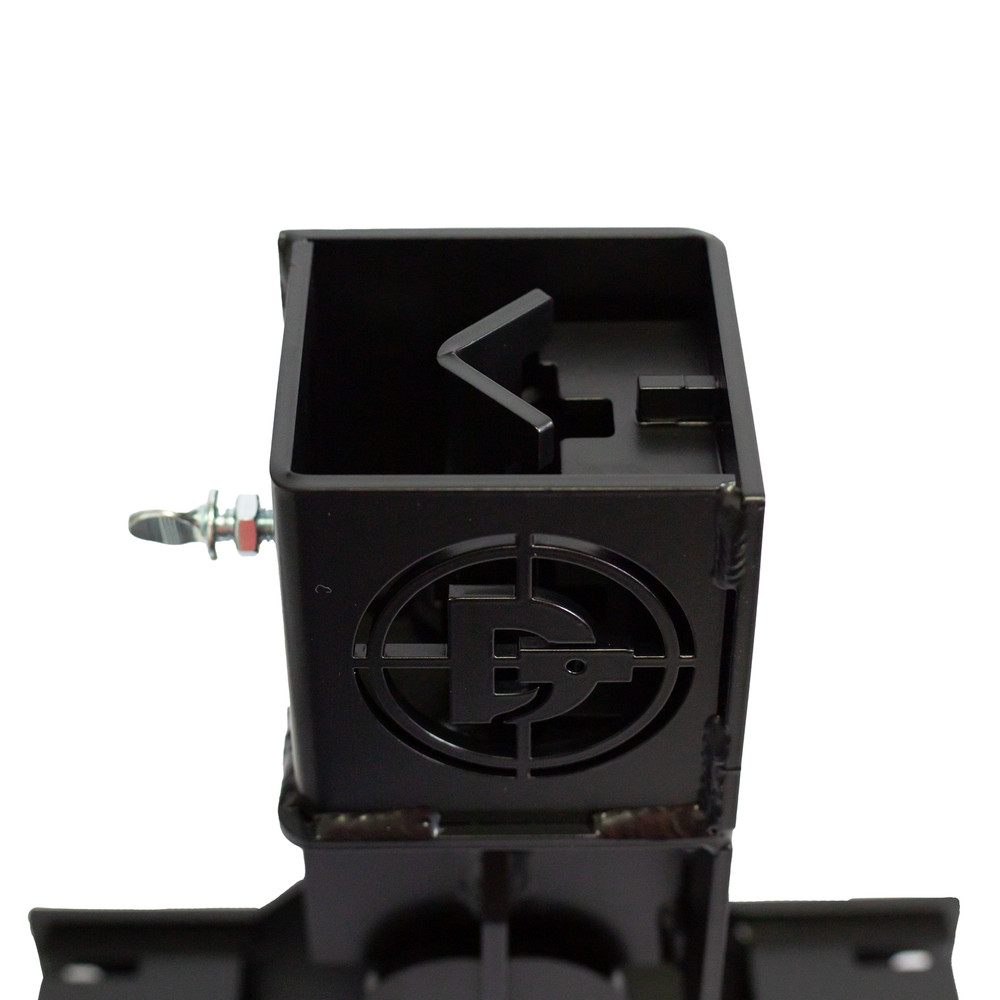 Adjustable T-Post Base Steel Target Mount