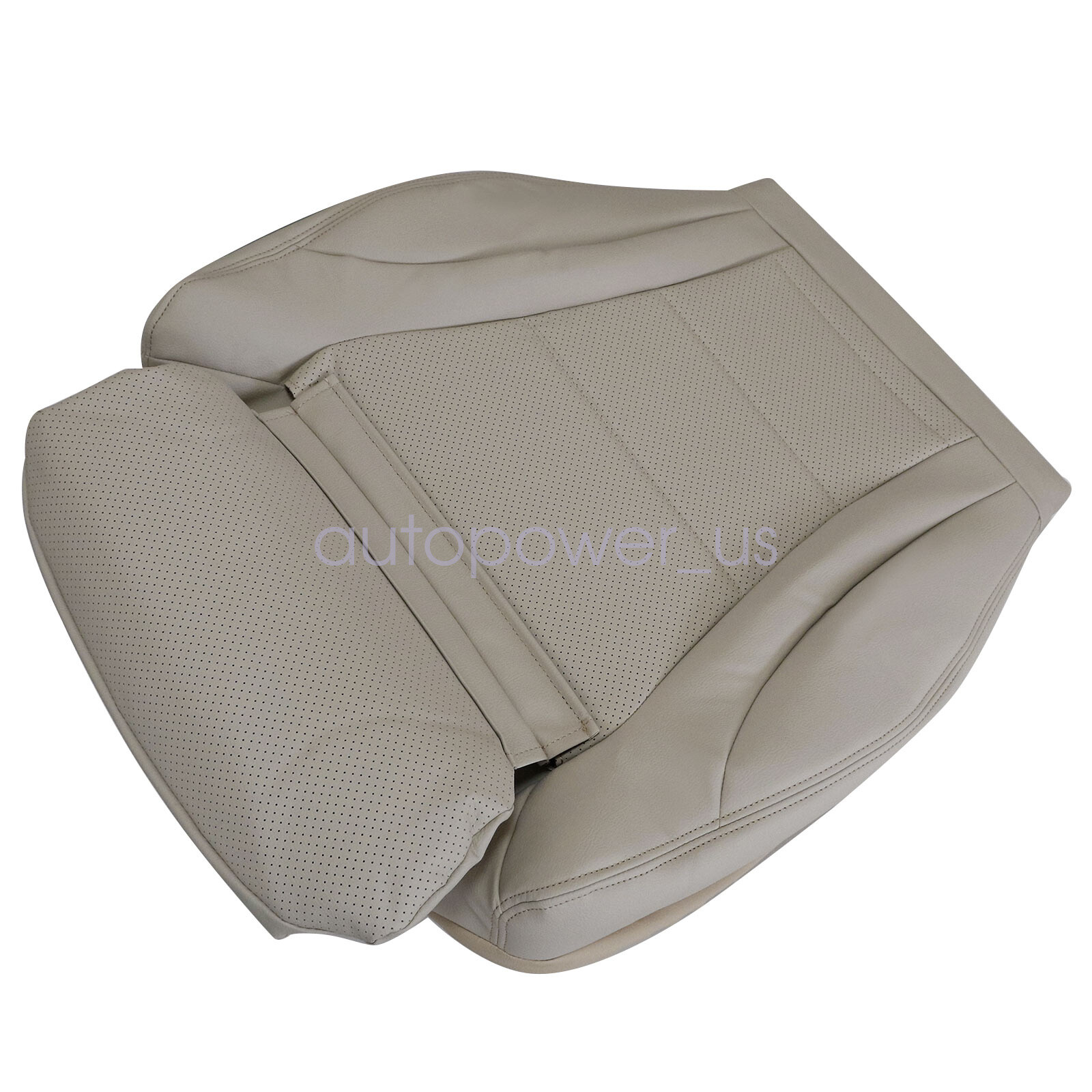 For 2015-2021 Mercedes Benz C300 Driver Bottom Leather Seat Cover Tan