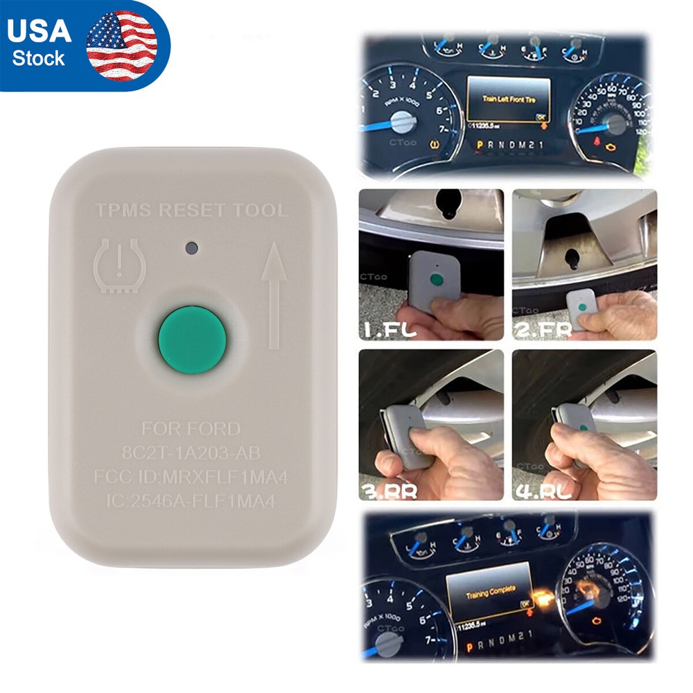 TPMS Reset Sensor Programming Training Reset Tool Tire Pressure Mointor For Ford