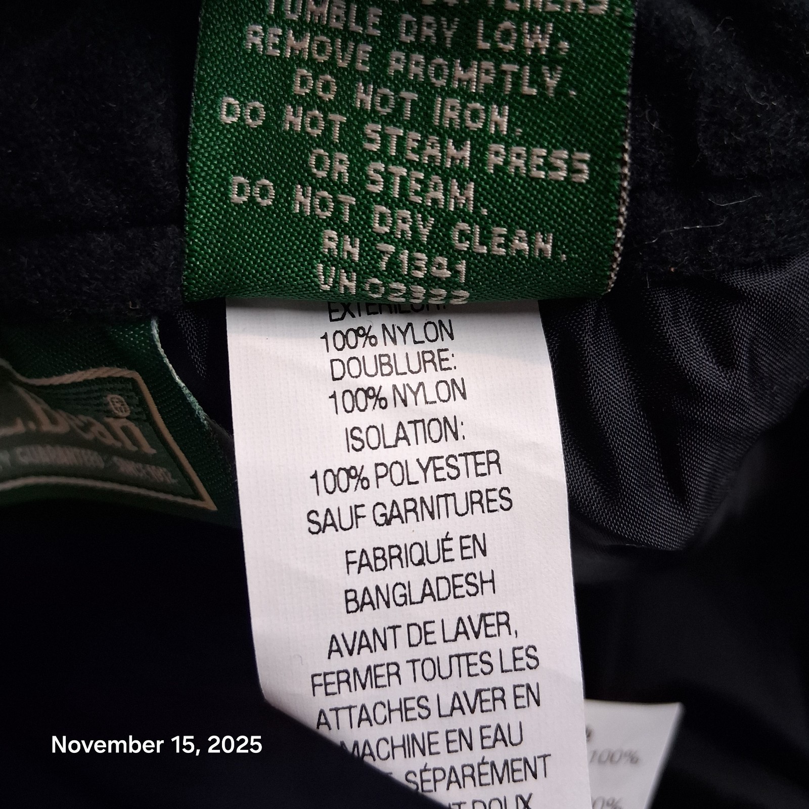 LL Bean Wildcat Insulated Ski Snow Pants Men Size XXL 2XL Black 251912