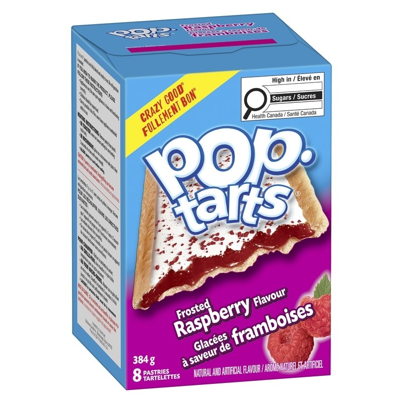 2-Pack Kelloggs Poptarts Pop Tarts Frosted Raspberry
