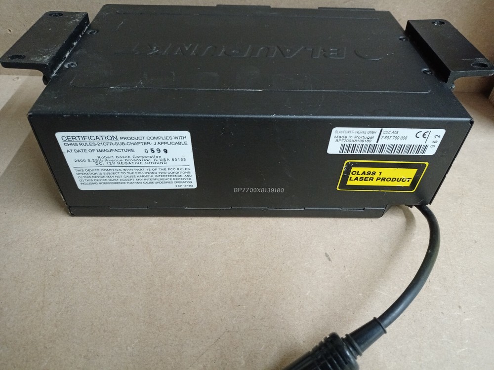 Vintage Blaupunkt 10 Disk Multi Changer CDC-A08 - UNTESTED