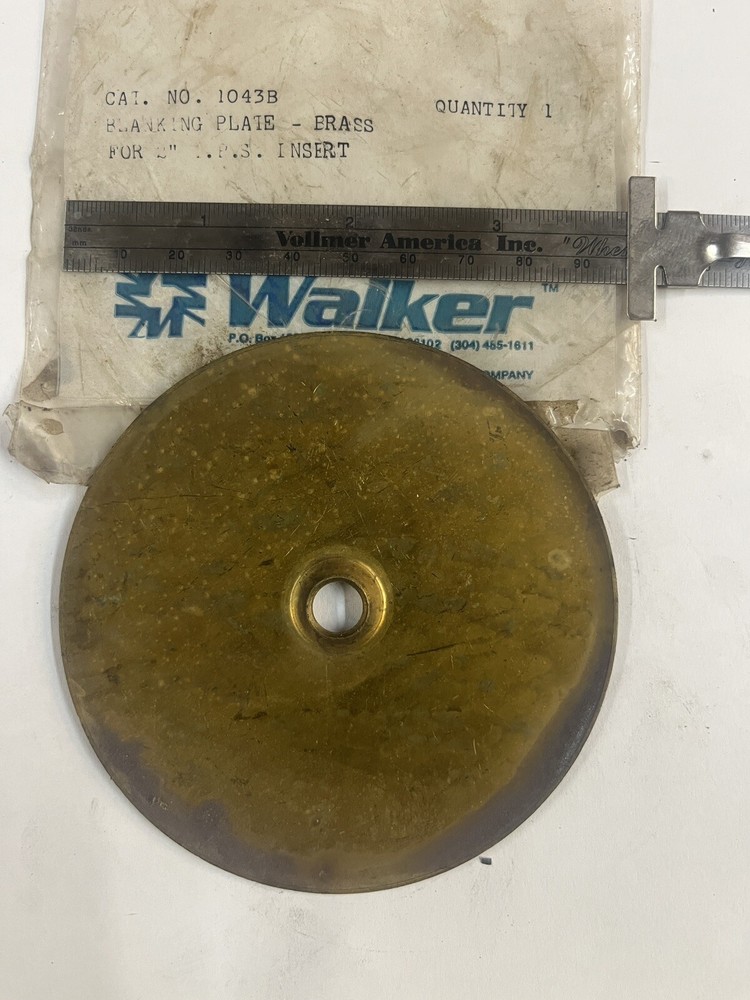 Walker Blanking Plate 1043B