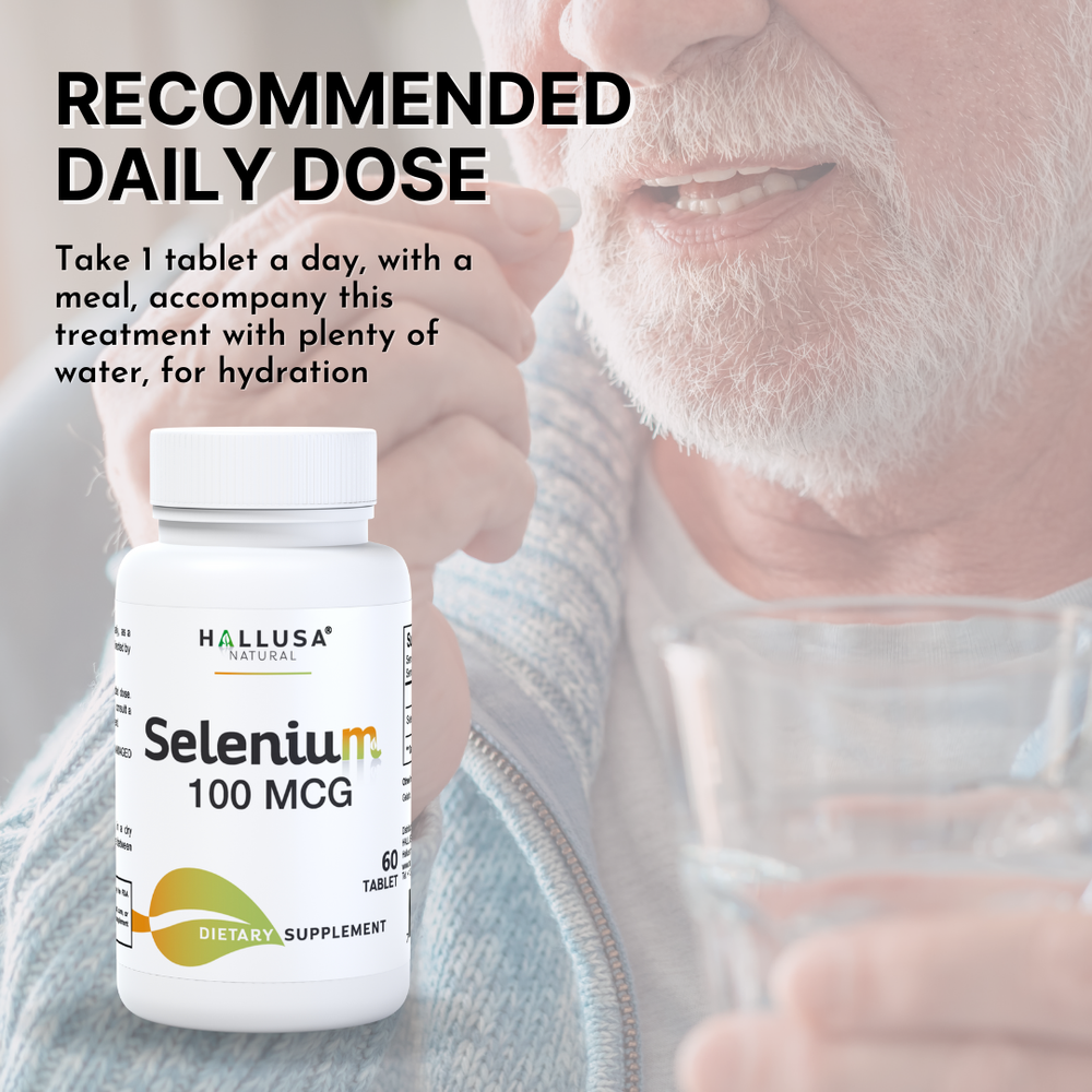 SELENIUM - For the Thyroid - Antioxidant & Immune Support - 60 Tab