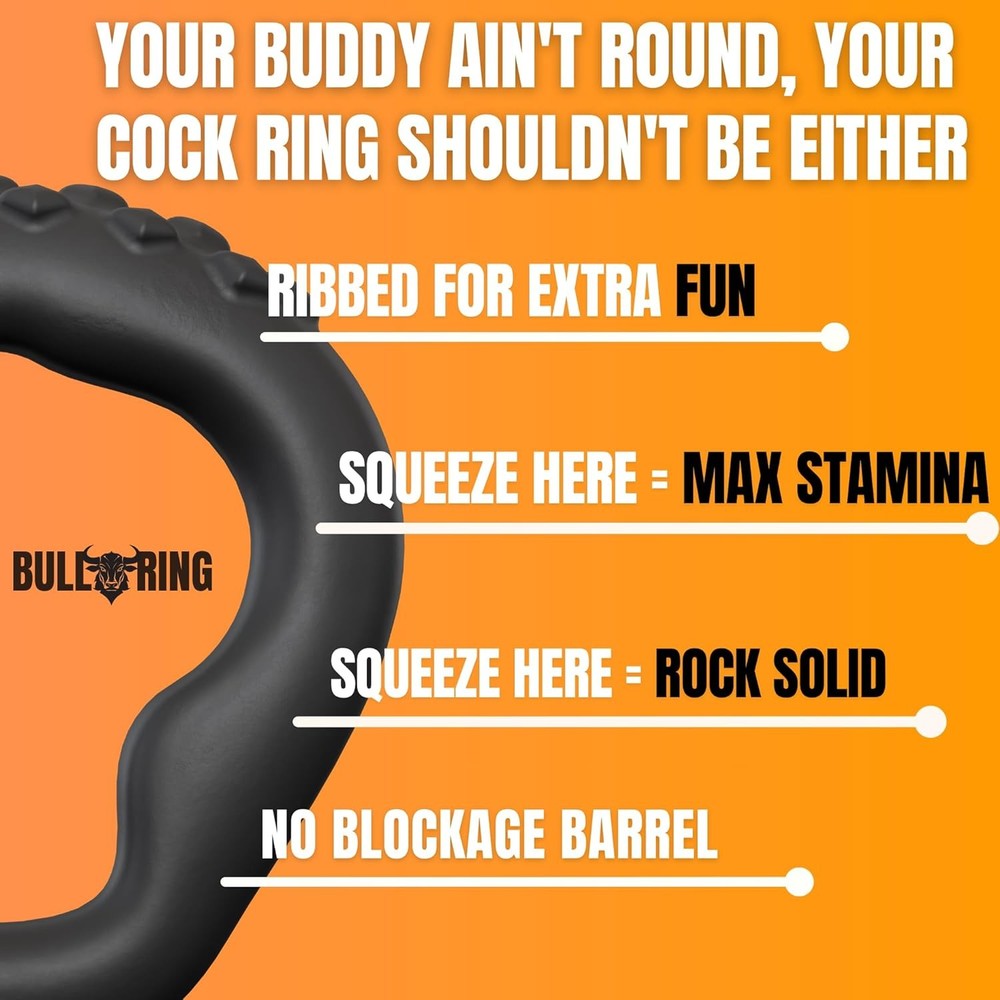 BULLRING Rock Solid & MAX Stamina 6 Pressure Points for The Ultimate Performance