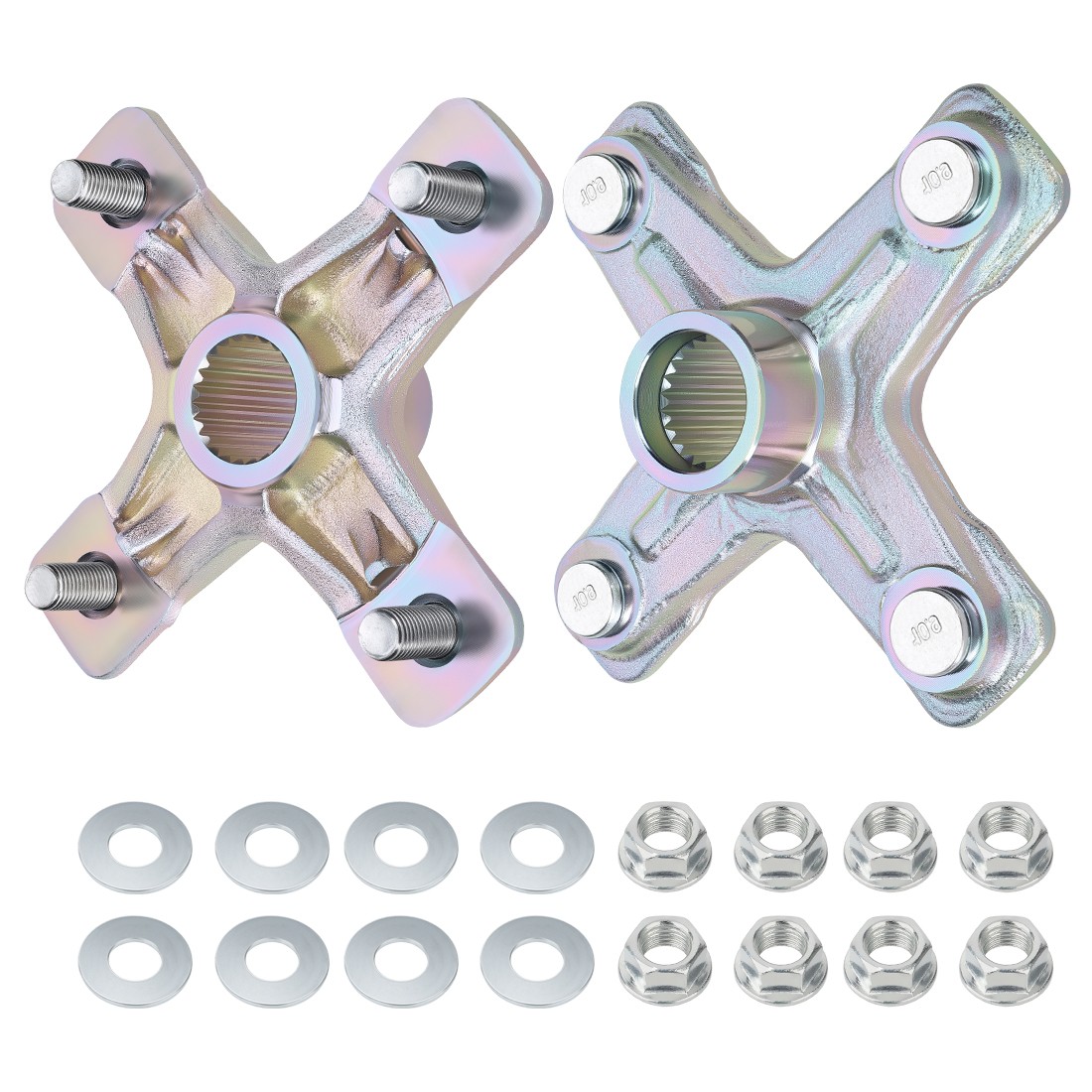 Rear Axle Shaft & Wheel Hubs Kit for Yamaha Banshee 350 YFZ350 1987 1991-2006